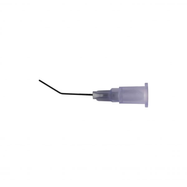 Aspiration Cannula Smooth Blunt Tip Angled - omsindia